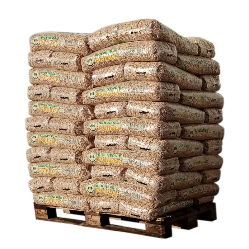 Palette de Pellets BIO ÉNERGIE